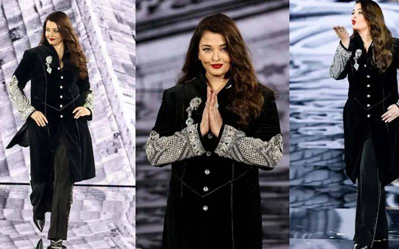 پیرس میں ایشوریا رائے کا جلوہ