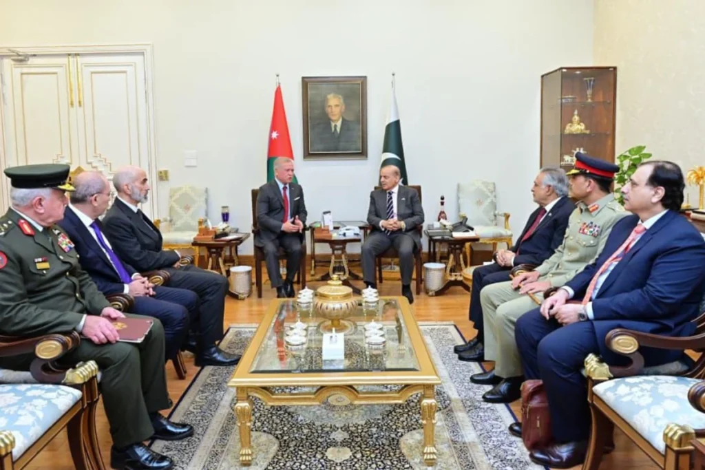 پاکستان اردن اسٹریٹجک تعلقات