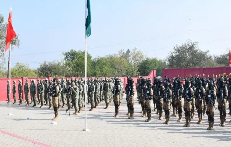 پاک چین فوجی مشقیں