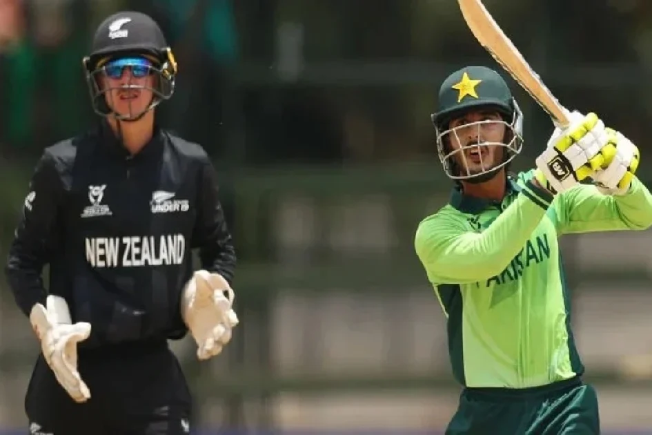 انڈر 19 کرکٹ ورلڈ کپ پاکستان بمقابلہ نیوزی لینڈ
